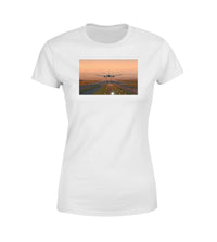 Thumbnail for Super Cool Landing During Sunset Designed Women T-Shirts