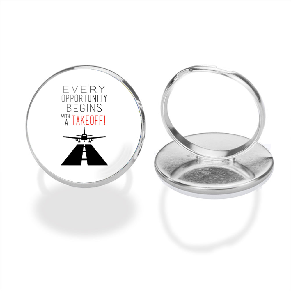 Every Opportunity Designed Rings