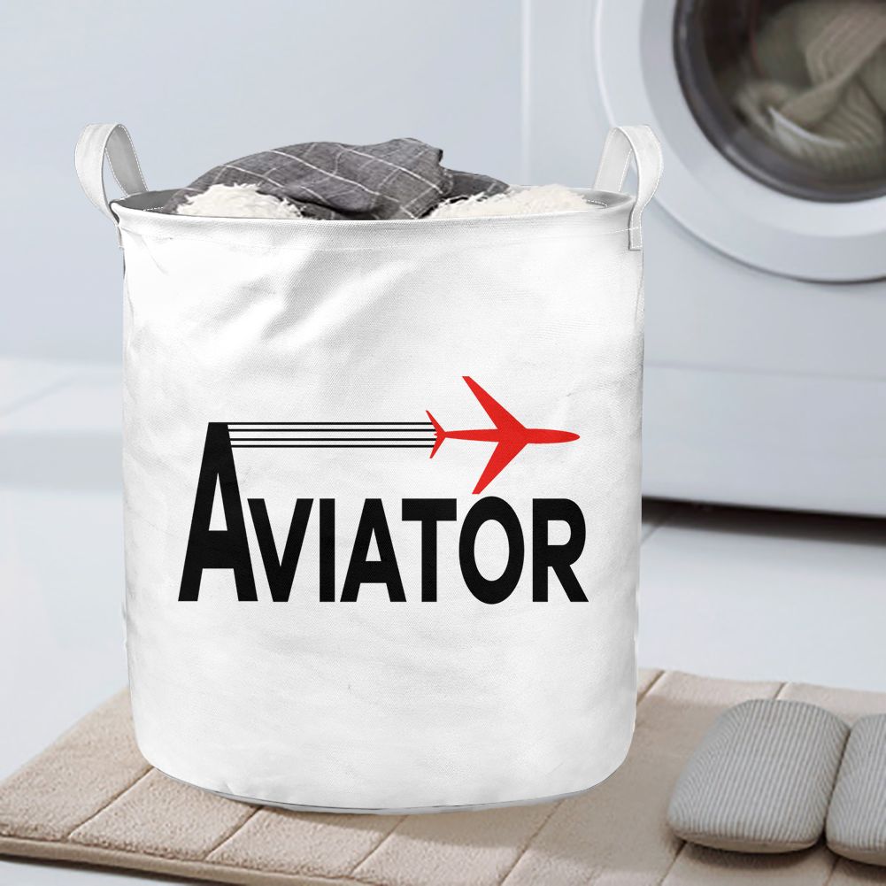 Aviator Designed Laundry Baskets