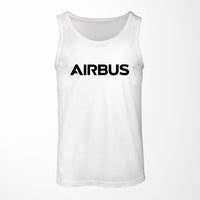 Thumbnail for Airbus & Text Designed Tank Tops