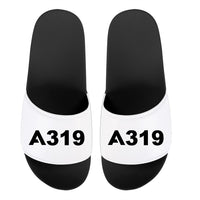 Thumbnail for A319 Flat Text Designed Sport Slippers