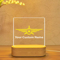 Thumbnail for Custom Name (Badge 3) Designed Night Lamp