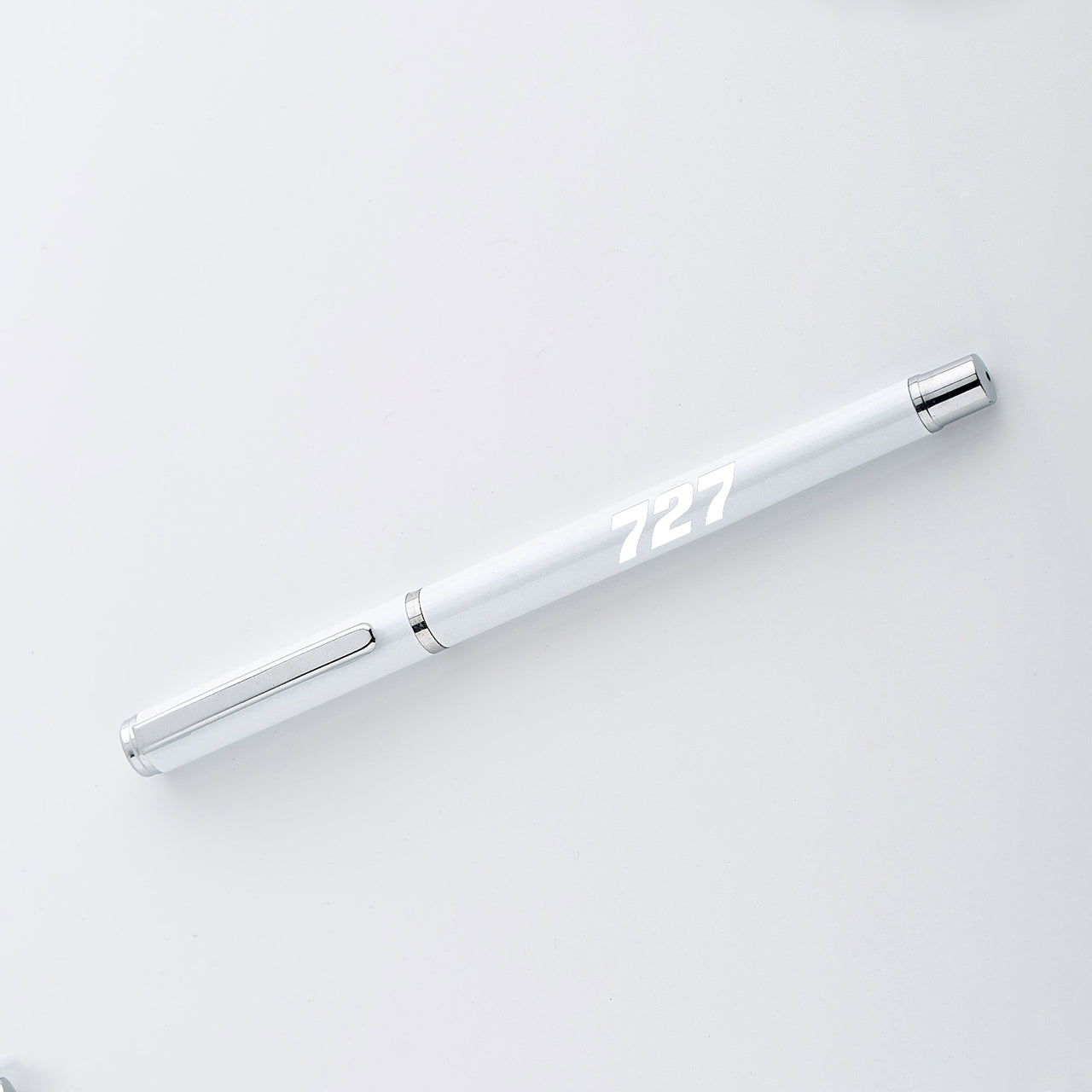 727 Flat Text Designed Ballpens