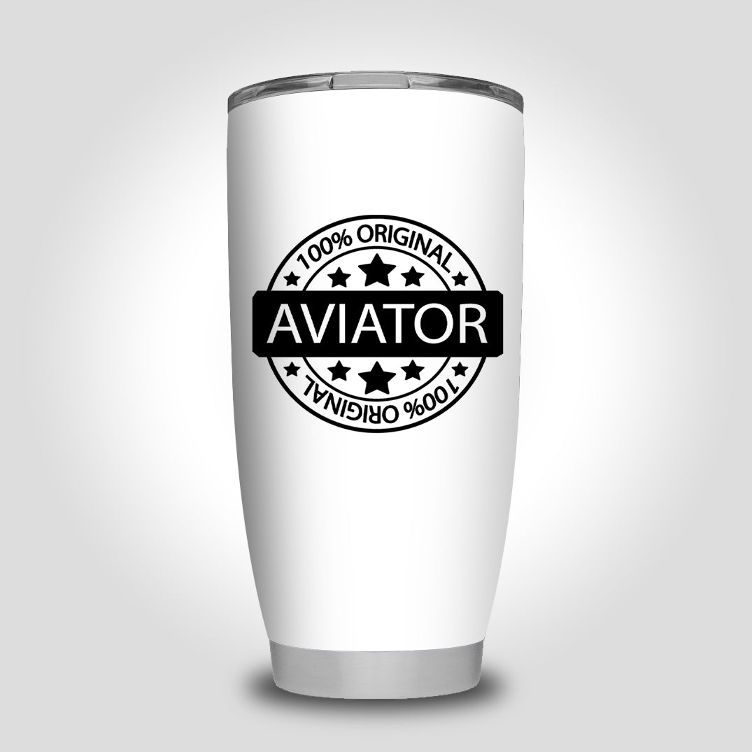 100 Original Aviator Designed Tumbler Travel Mugs