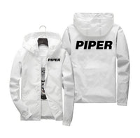 Thumbnail for Piper & Text Designed Windbreaker Jackets