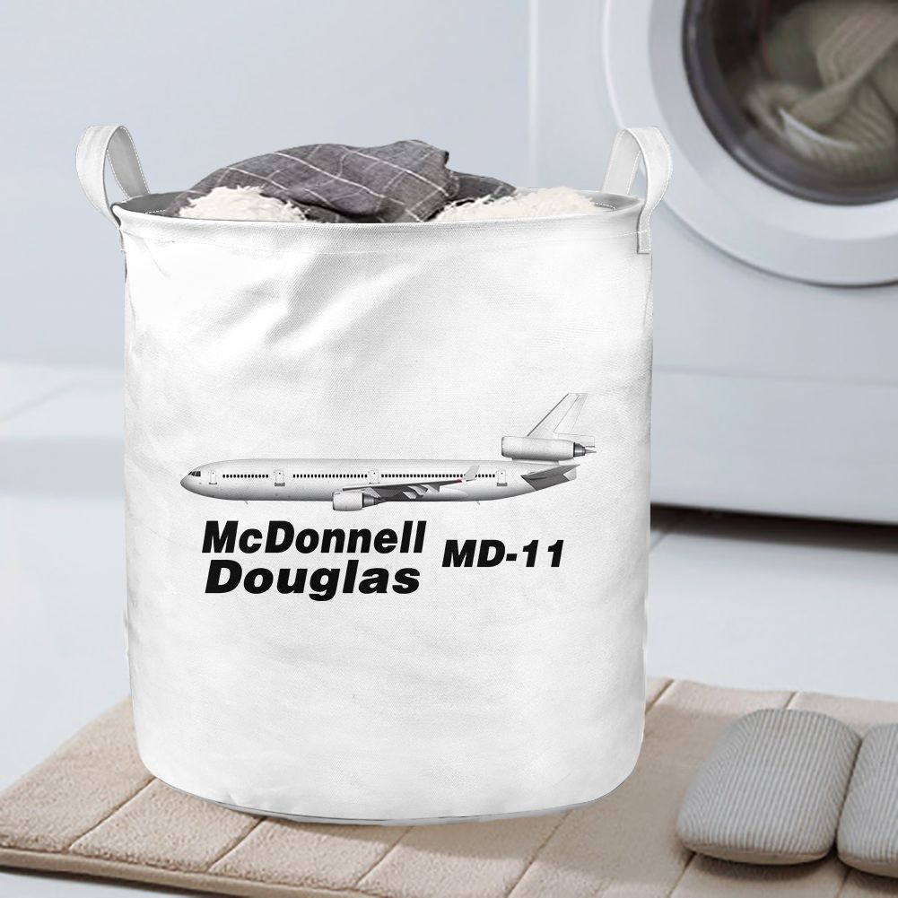 The McDonnell Douglas MD-11 Designed Laundry Baskets