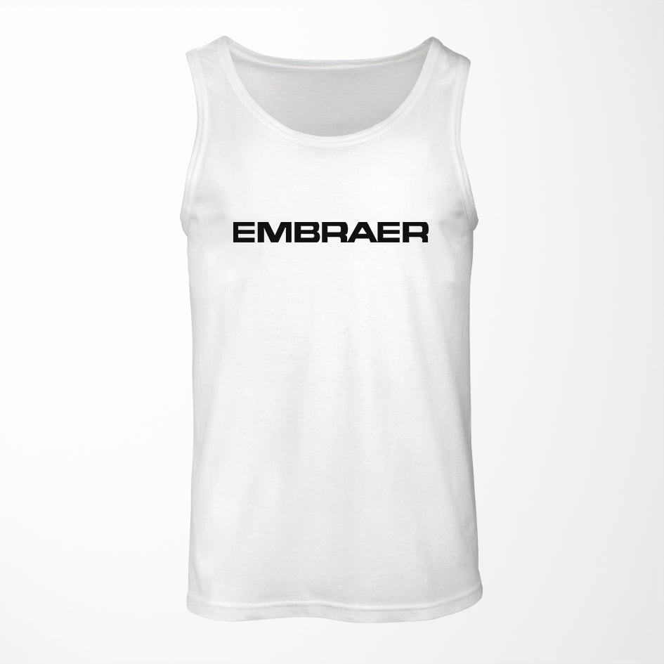 Embraer & Text Designed Tank Tops