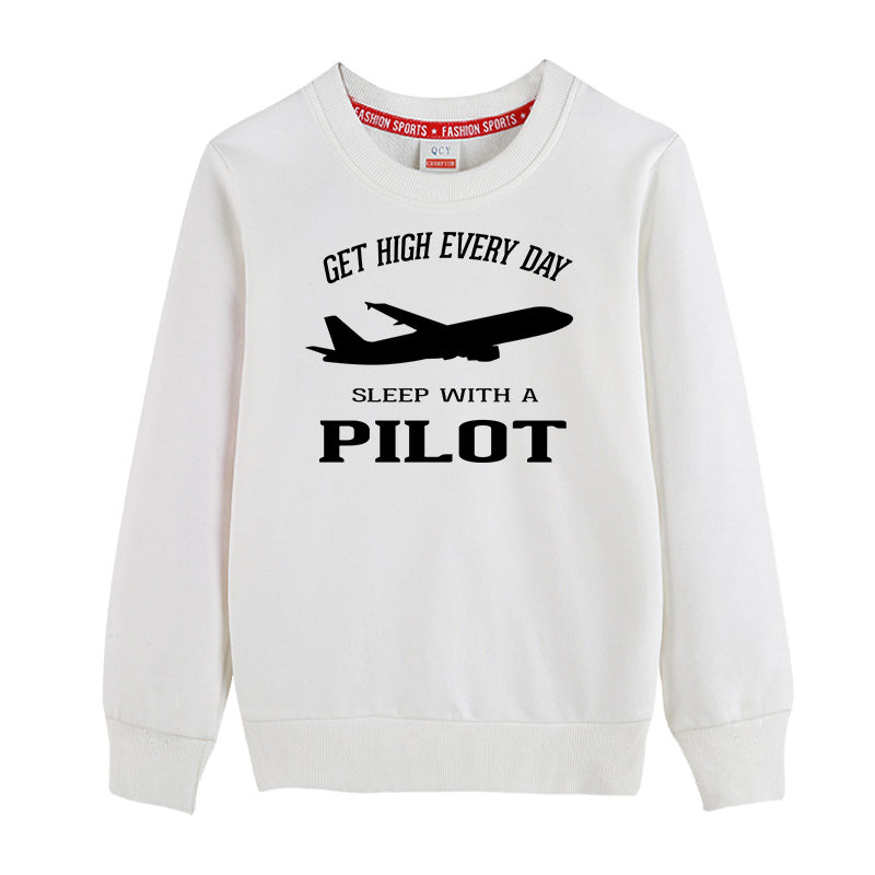 Get High Every Day Sleep With A Pilot Designed "CHILDREN" Sweatshirts