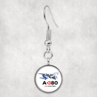Thumbnail for Airbus A380 Love at first flight Designed Earrings