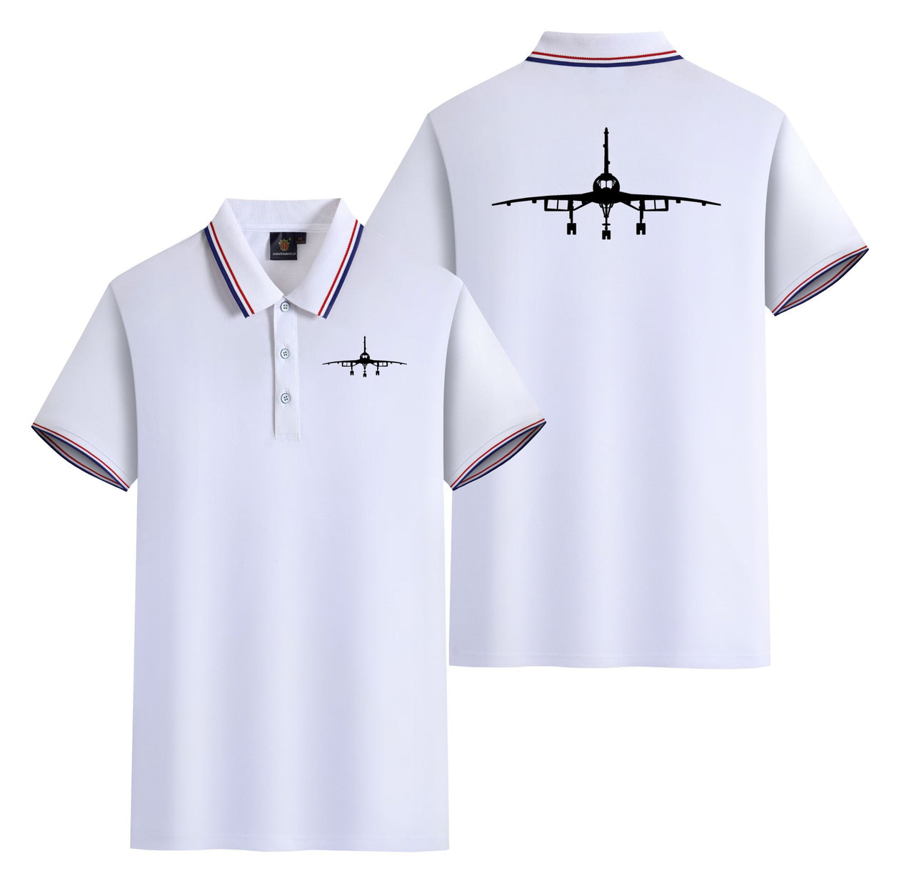 Concorde Silhouette Designed Stylish Polo T-Shirts (Double-Side)