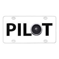 Thumbnail for Pilot & Jet Engine Designed Metal (License) Plates