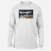 Thumbnail for Cruising United States Of America Boeing 747 Designed Long-Sleeve T-Shirts