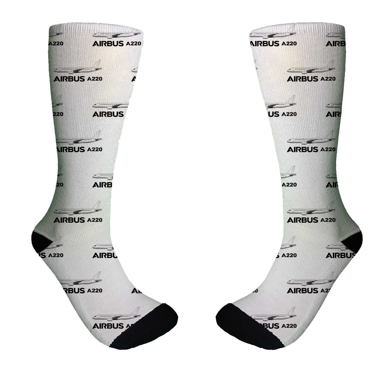 The Airbus A220 Designed Socks