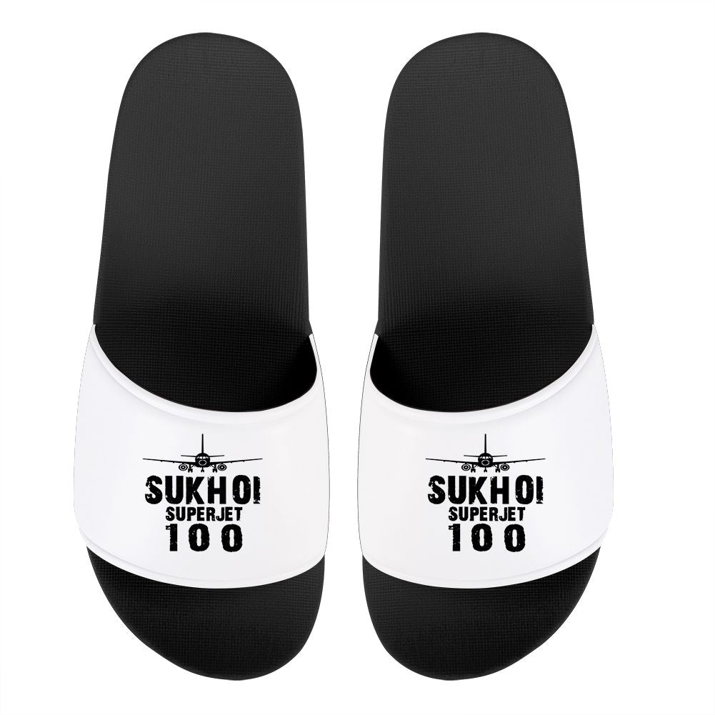 Sukhoi Superjet 100 & Plane Designed Sport Slippers