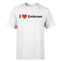 Thumbnail for I Love Embraer Designed T-Shirts
