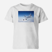 Thumbnail for Cruising Lufthansa's Boeing 747 Designed Children T-Shirts
