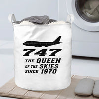 Thumbnail for Boeing 747 - Queen of the Skies (2) Designed Laundry Baskets