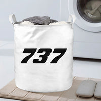 Thumbnail for 737 Flat Text Designed Laundry Baskets