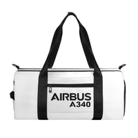 Thumbnail for Airbus A340 & Text Designed Sports Bag