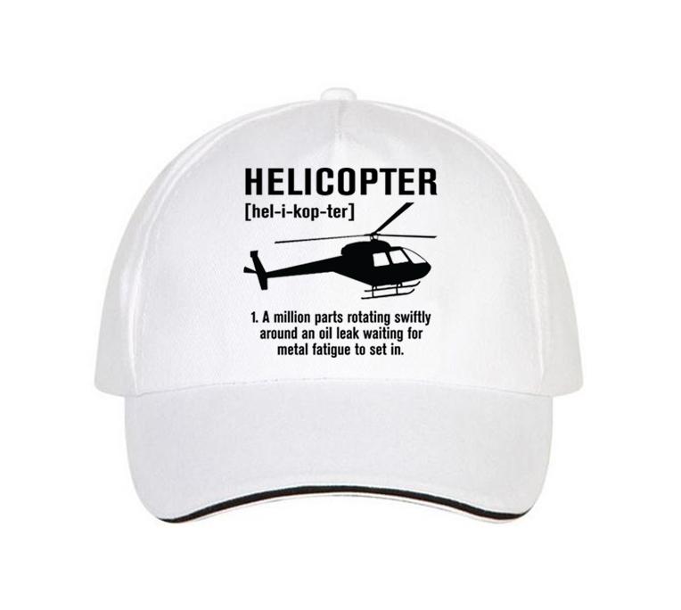 Helicopter [Noun] Designed Hats Pilot Eyes Store White 