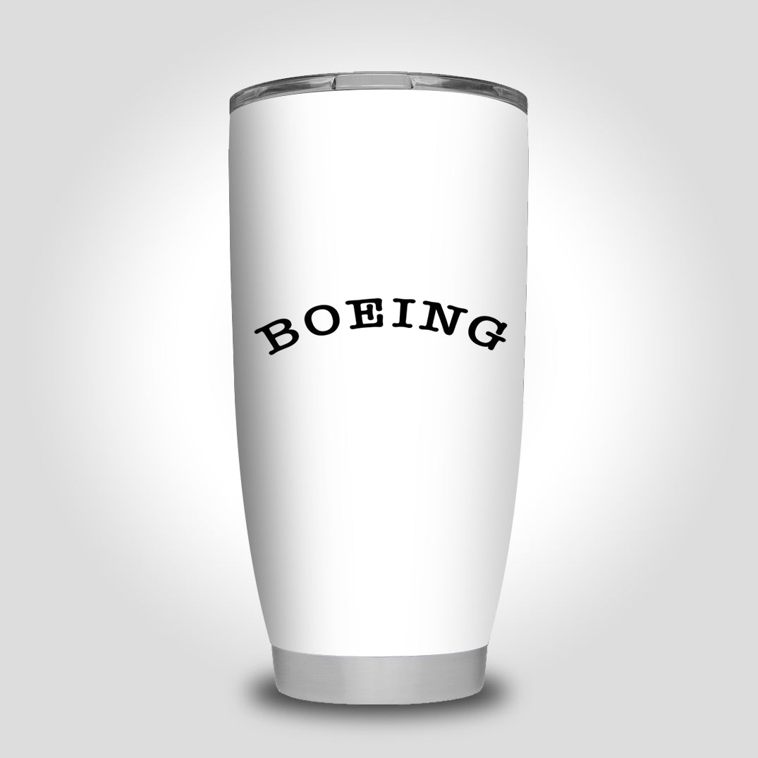 Special BOEING Text Designed Tumbler Travel Mugs