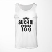 Thumbnail for Sukhoi Superjet 100 & Plane Designed Tank Tops