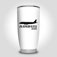 Thumbnail for Airbus A320 Printed Designed Tumbler Travel Mugs