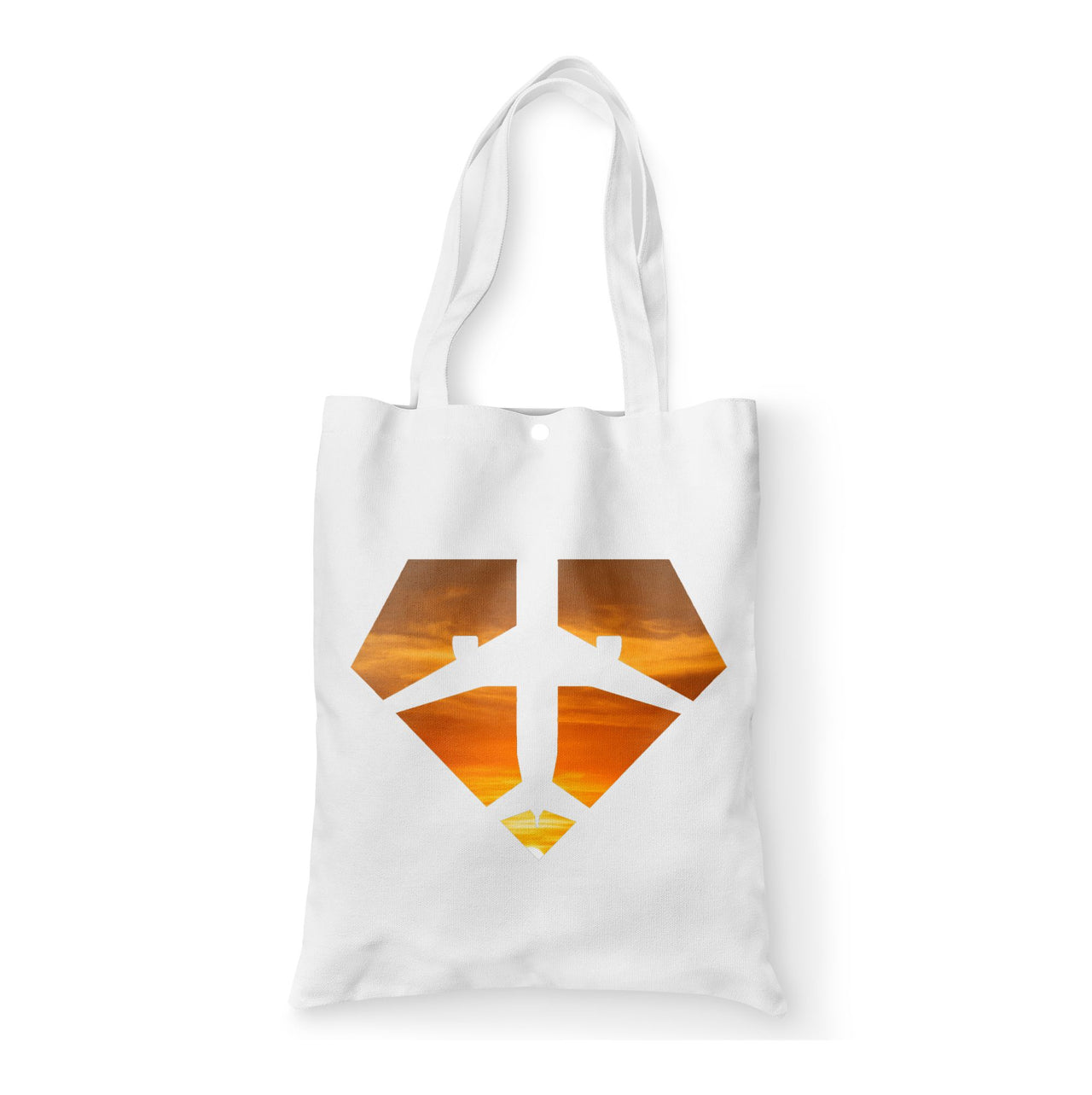 Supermen of The Skies (Sunset) Designed Tote Bags