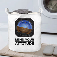 Thumbnail for Mind Your Attitude Designed Laundry Baskets