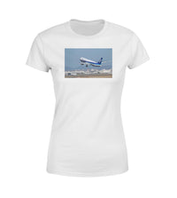 Thumbnail for Departing ANA's Boeing 767 Designed Women T-Shirts