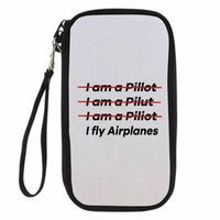 Thumbnail for I Fly Airplanes Designed Travel Cases & Wallets