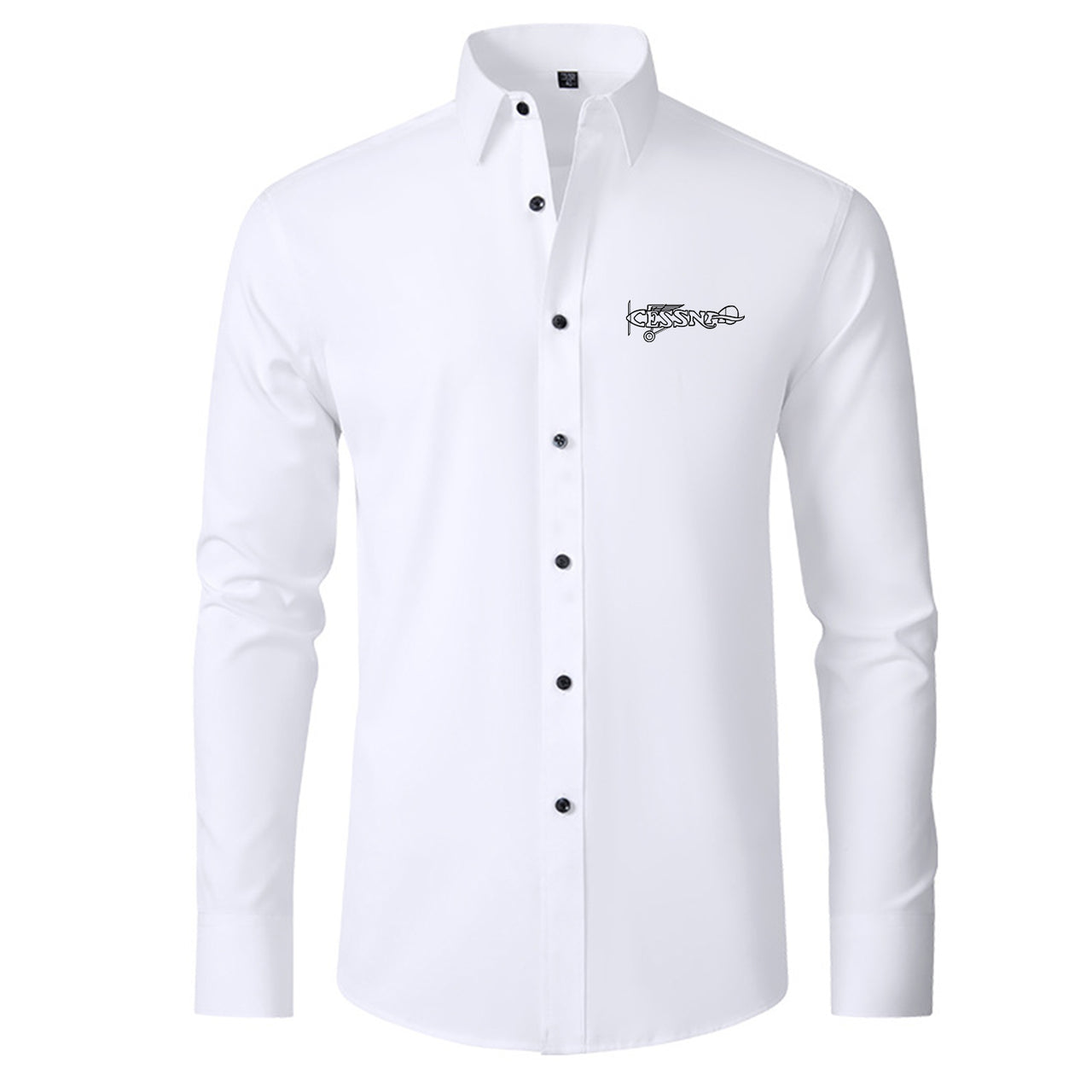 Special Cessna Text Designed Long Sleeve Shirts