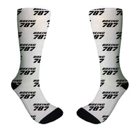 Thumbnail for Boeing 787 & Text Designed Socks