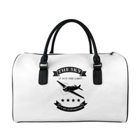 Thumbnail for The Sky is not the limit, It's my playground Designed Leather Travel Bag