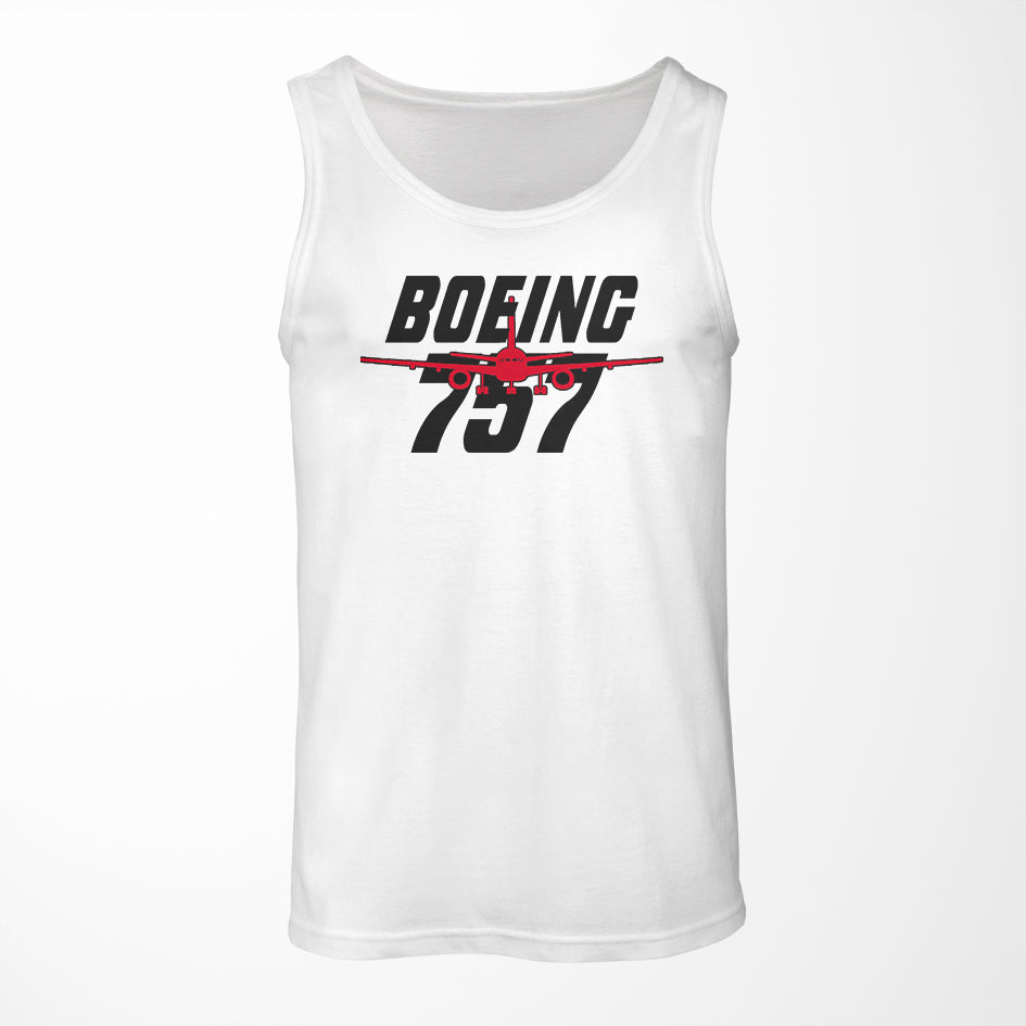 Amazing Boeing 757 Designed Tank Tops