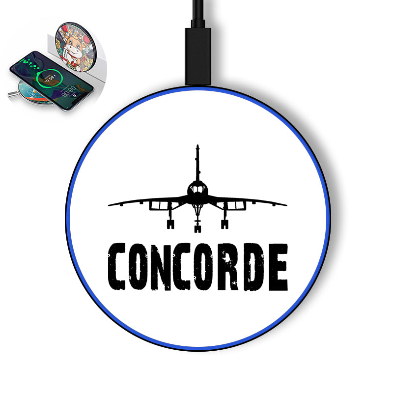Concorde & Plane Designed Wireless Chargers