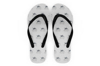 Thumbnail for The McDonnell Douglas F18 Designed Slippers (Flip Flops)