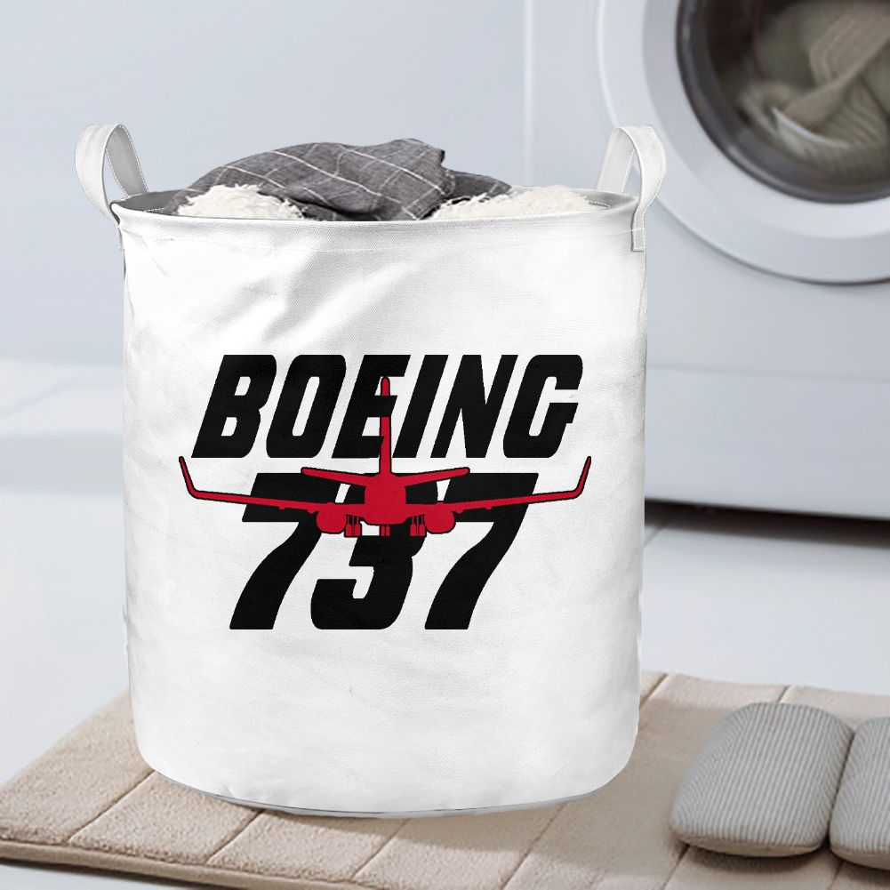 Amazing Boeing 737 Designed Laundry Baskets