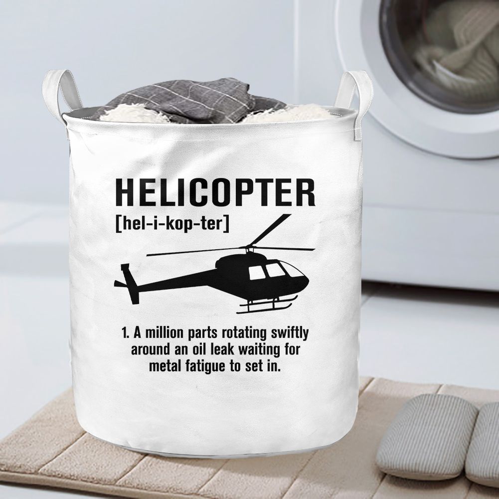Helicopter [Noun] Designed Laundry Baskets
