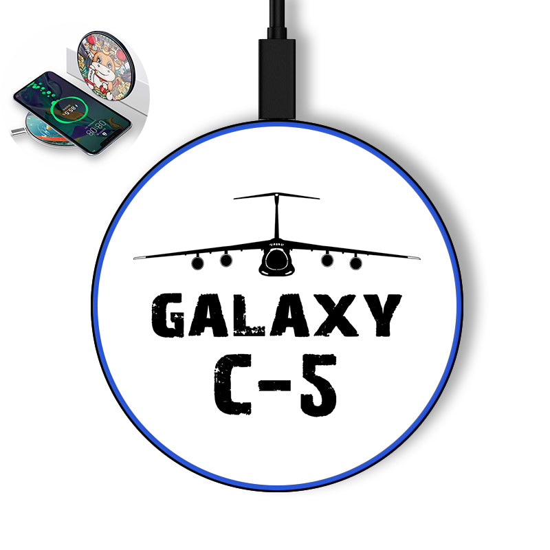 Galaxy C-5 & Plane Designed Wireless Chargers