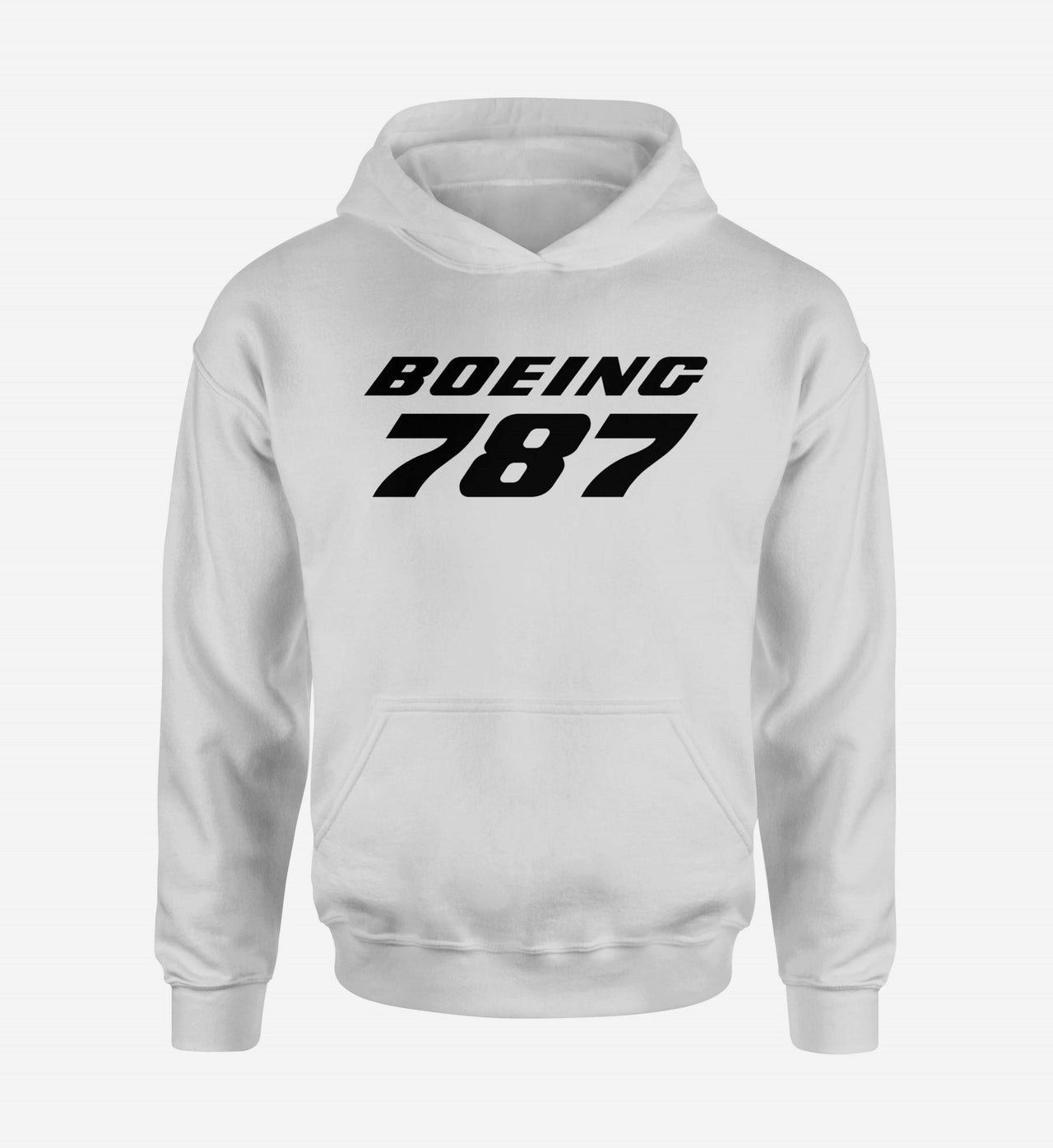 Boeing 787 & Text Designed Hoodies