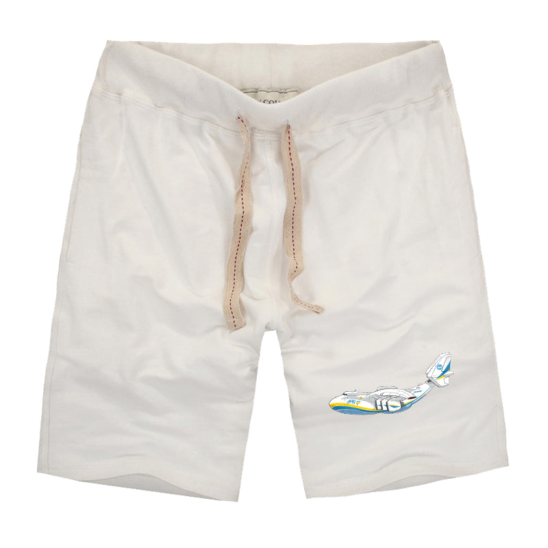 RIP Antonov An-225 Designed Cotton Shorts