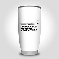 Thumbnail for The Boeing 737Max Designed Tumbler Travel Mugs