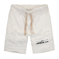 Thumbnail for The Airbus A330 Designed Cotton Shorts