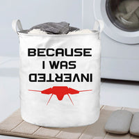 Thumbnail for Because I was Inverted Designed Laundry Baskets