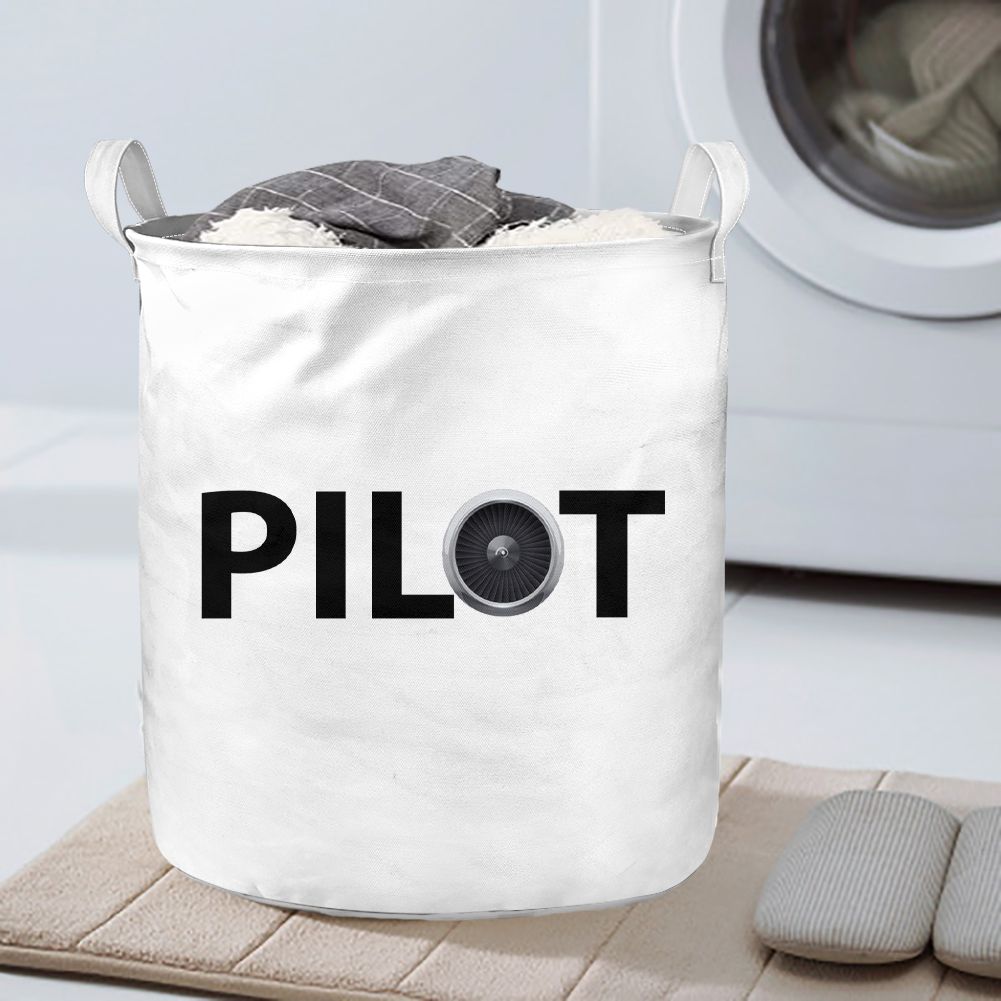 Pilot & Jet Engine Designed Laundry Baskets