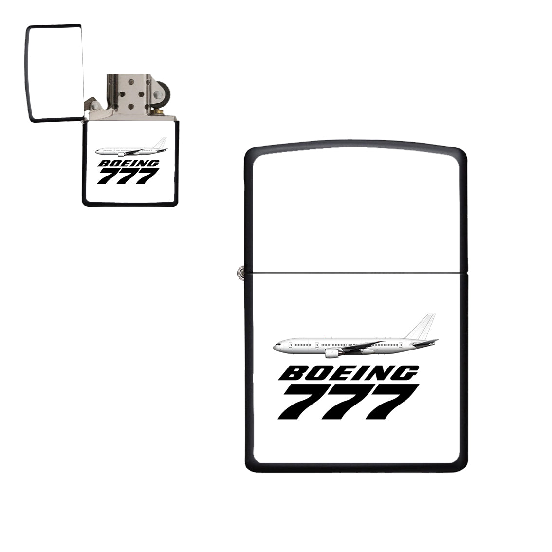 The Boeing 777 Designed Metal Lighters