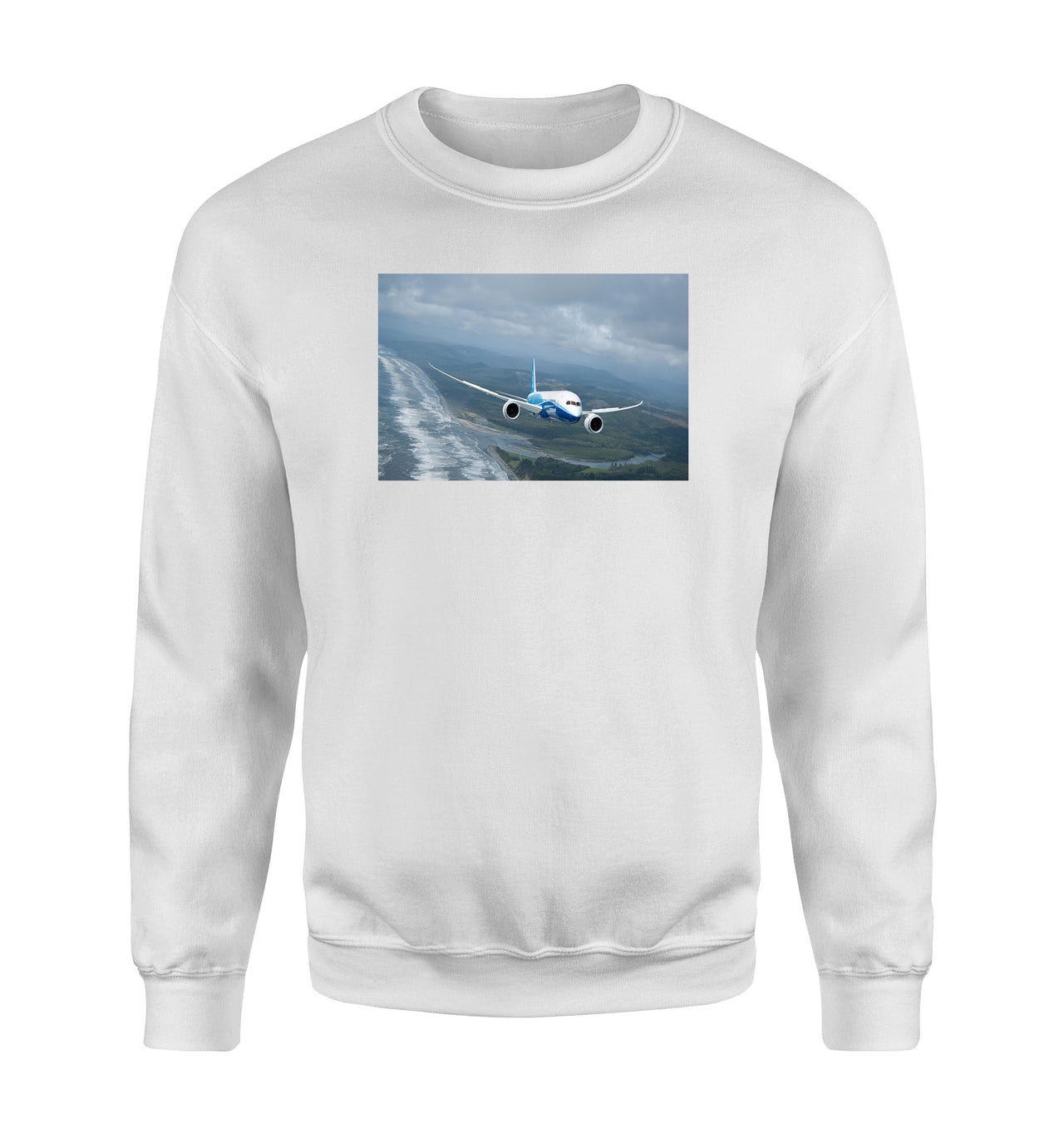 Cruising Boeing 787 Designed Sweatshirts