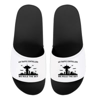 Thumbnail for Air Traffic Controllers - We Rule The Sky Designed Sport Slippers