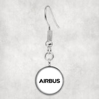 Thumbnail for Airbus & Text Designed Earrings